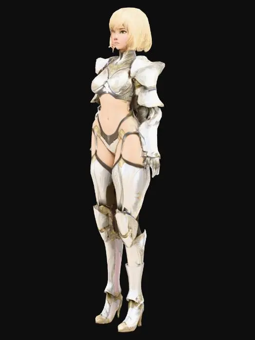 3D model for Warrior Elegance