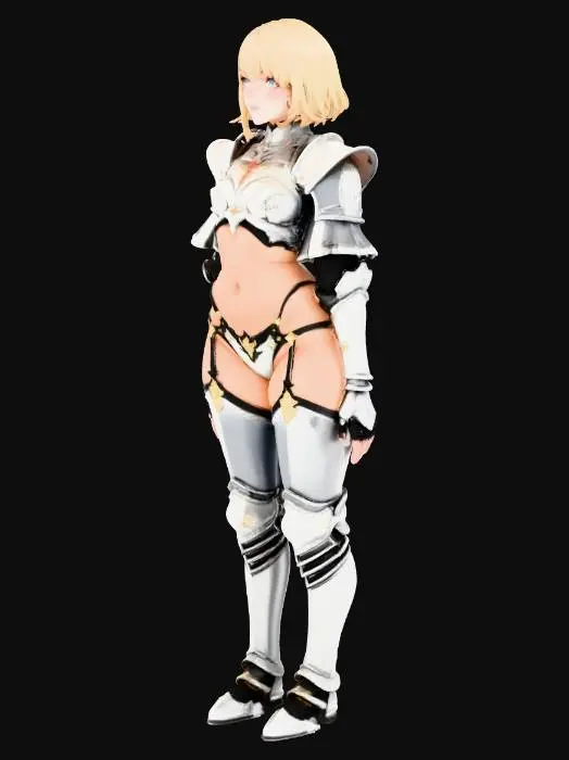 3D model for Warrior Elegance