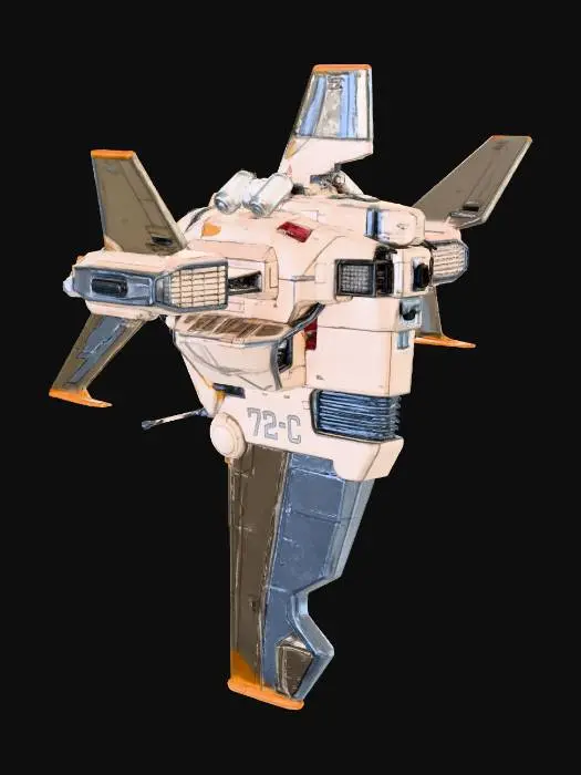 3D model for Star Cruiser 72-C