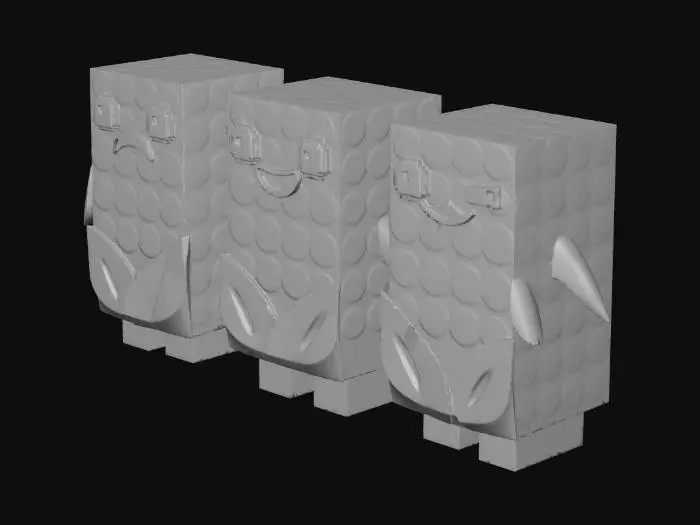 3D model for Los cornitos