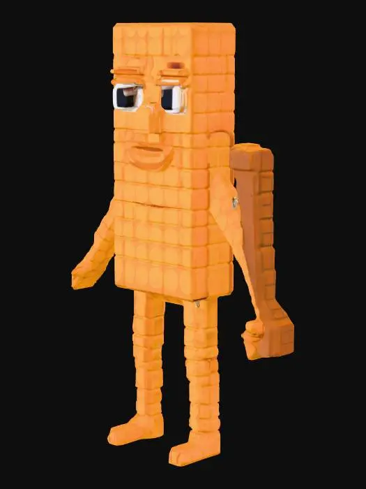 3D model for Corn corn corn sahur