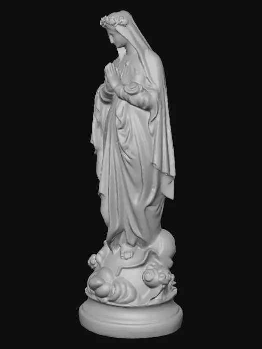 3D model for Statue of the Virgin Mary