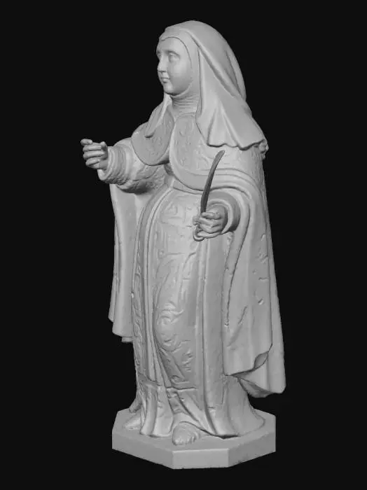 3D model for Saint with Quill