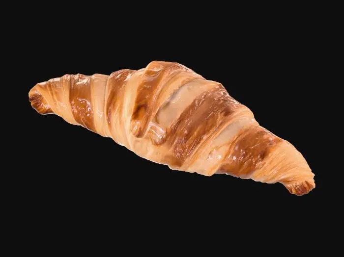 3D model for クロワッサン