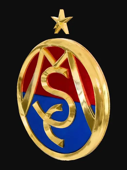 3D model for Golden Star Emblem