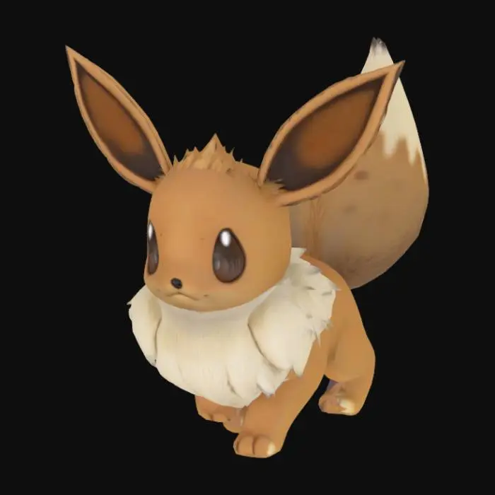 3D model for Eevee Artwork