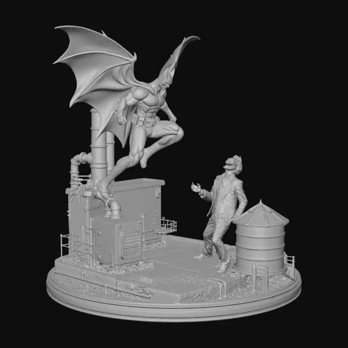 3D model for Dark Knight Batman