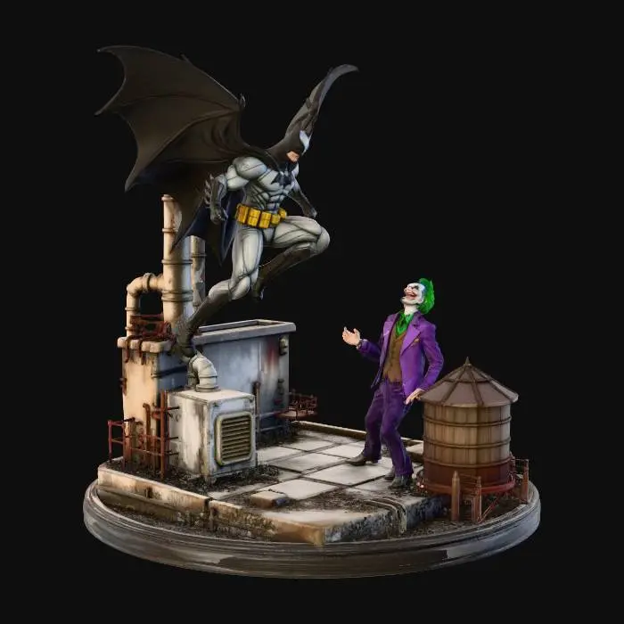 3D model for Dark Knight Batman