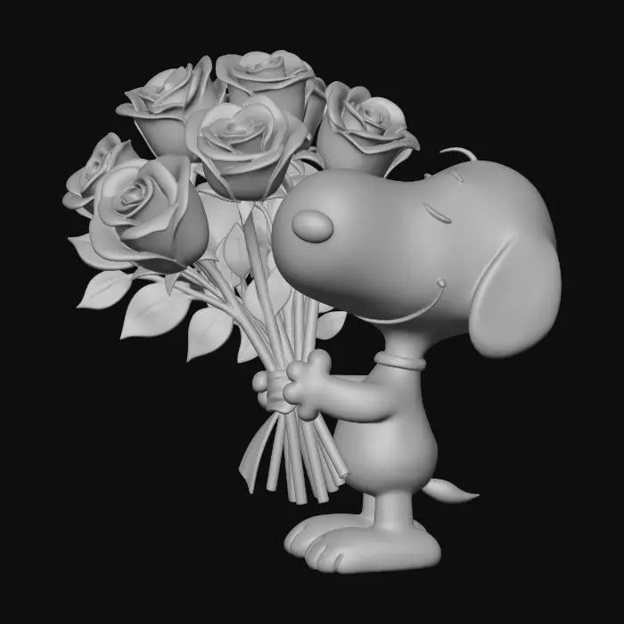 3D model for Snoopy