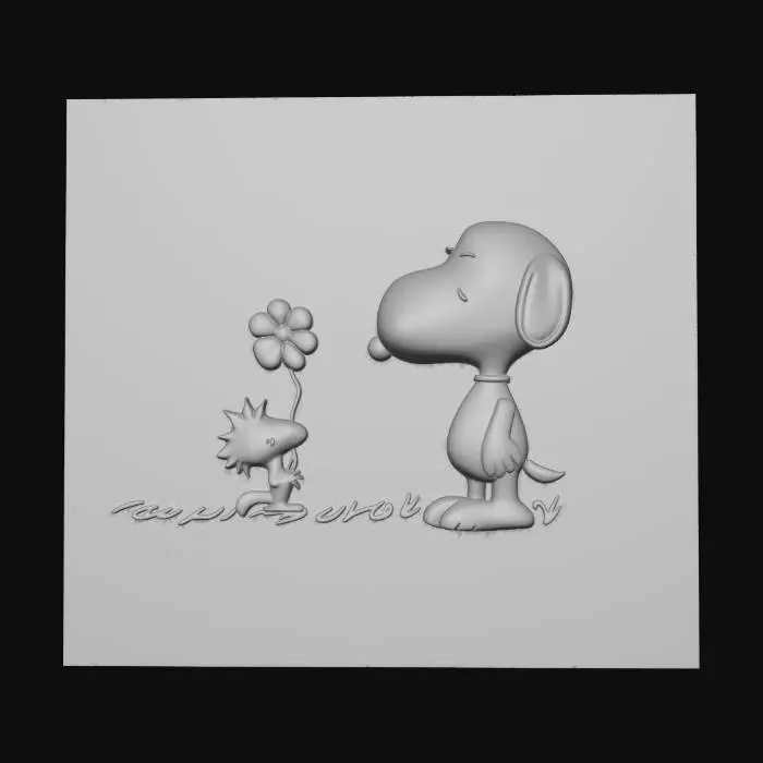 3D model for Snoopy
