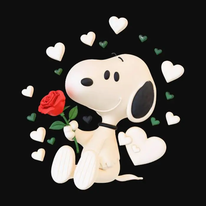 3D model for Snoopy