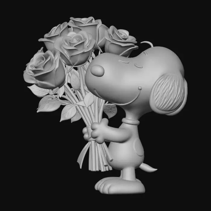 3D model for Snoopy