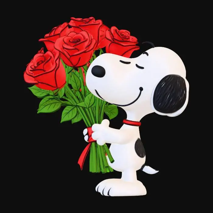 3D model for Snoopy
