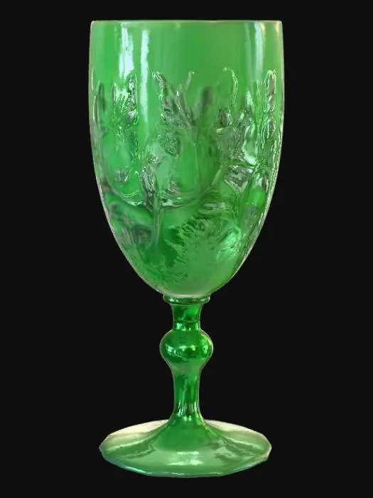 3D model for green goblet 