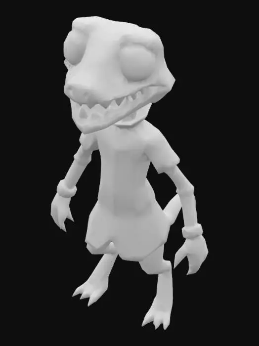 3D model for Alien character 2