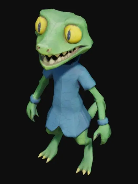3D model for Alien character 2