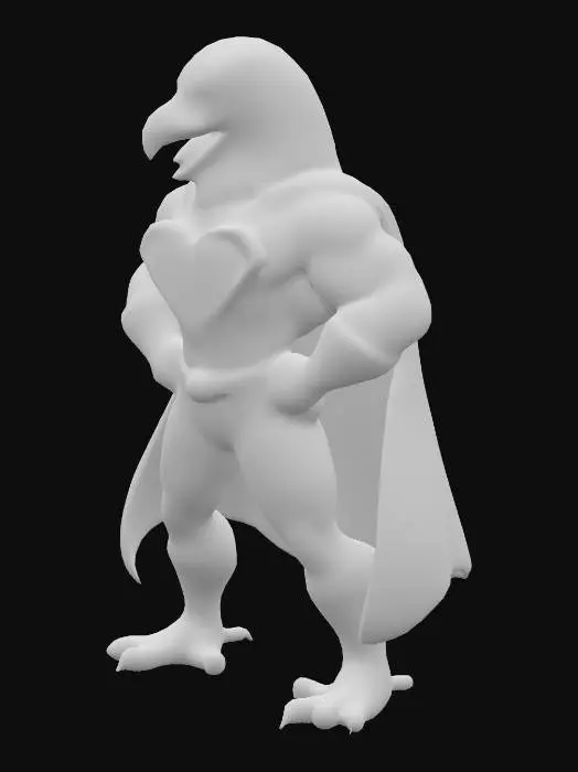 3D model for Eagle Guardian