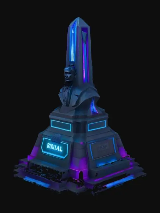 3D model for José Rizal Monument