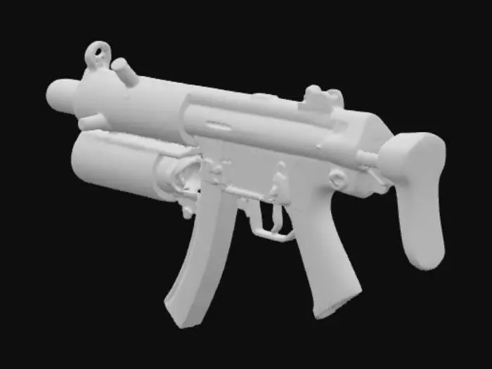 3D model for MP5 Grenade Launcher Combo