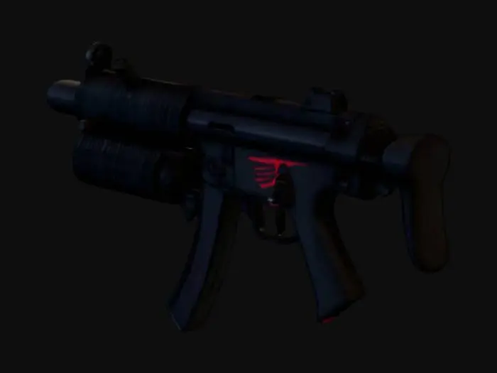 3D model for MP5 Grenade Launcher Combo