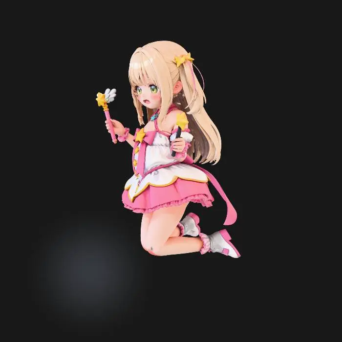 3D model for Starry Sparkle Princess