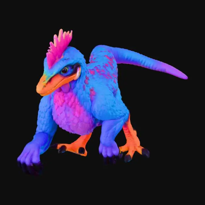 3D model for Dino-Chicken
