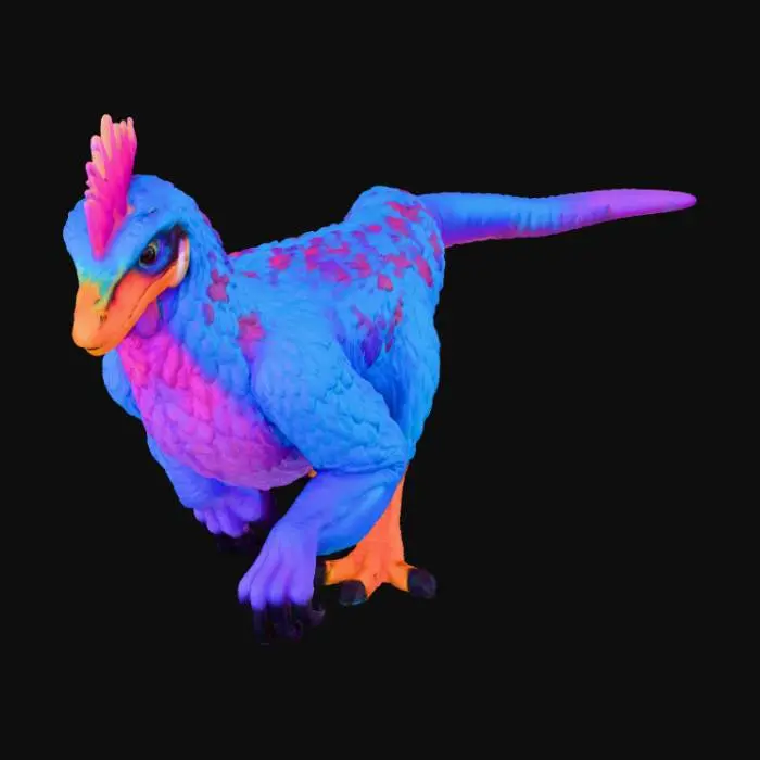 3D model for Dino-Chicken
