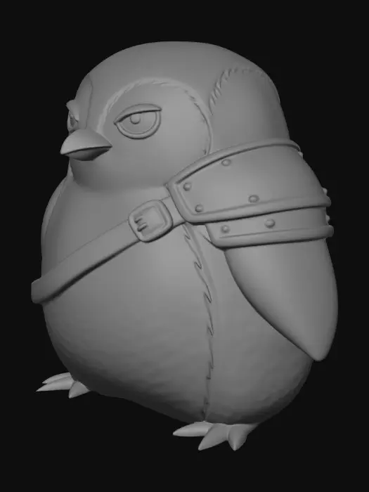 3D model for Captain Waddlebeard