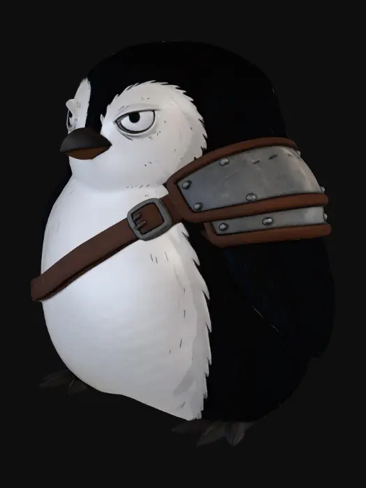 3D model for Captain Waddlebeard