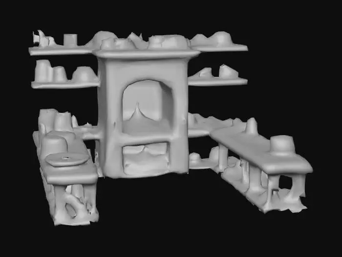 3D model for Rustic Hearthroom