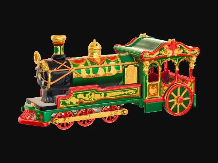 3D model for Vintage Carousel Engine