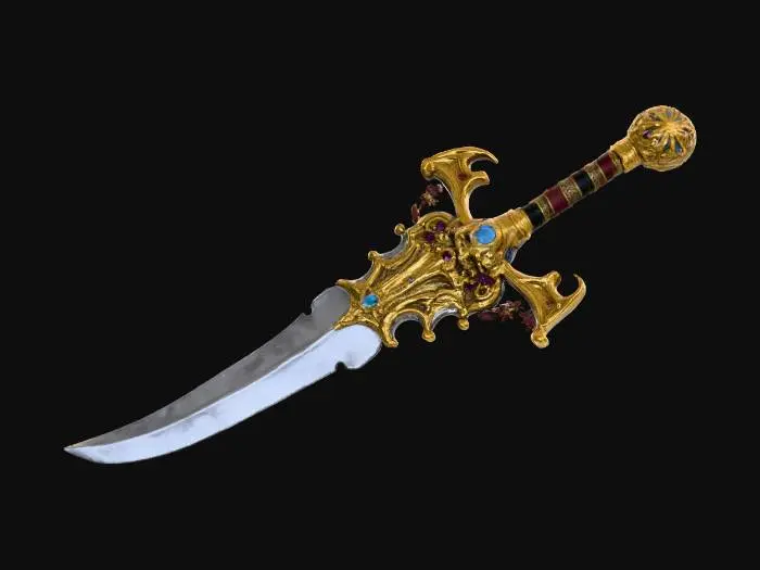 3D model for Jeweled Dagger of the Sultan