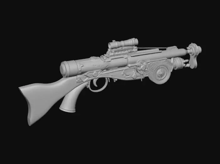 3D model for Verdigris Ember Rifle