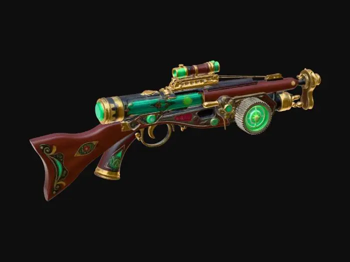 3D model for Verdigris Ember Rifle