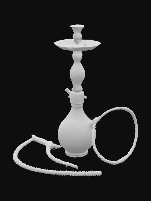 3D model for Colorful Hookah Artistry
