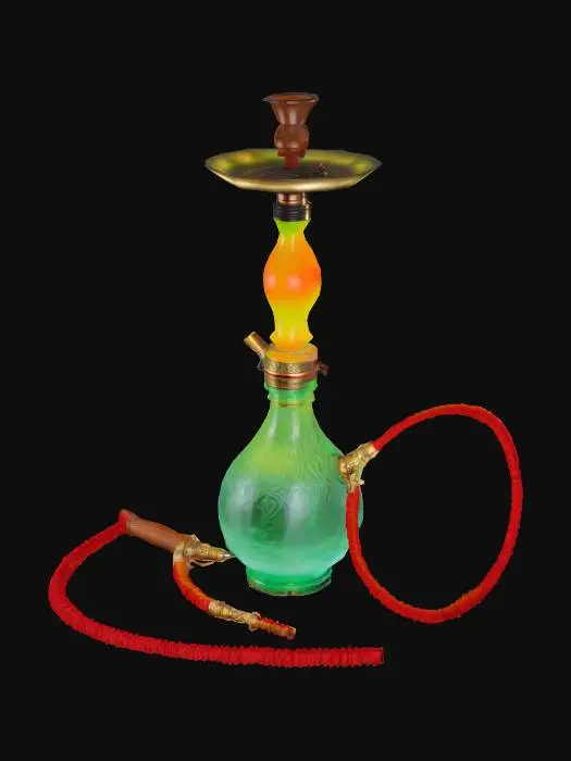 3D model for Colorful Hookah Artistry