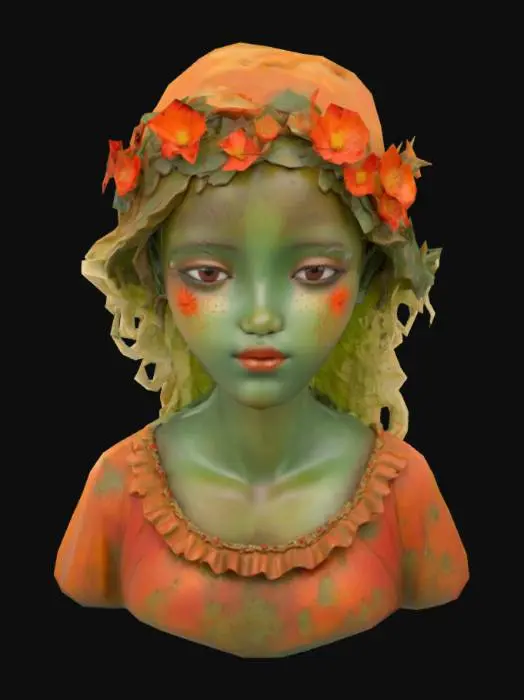 3D model for Verdant Muse