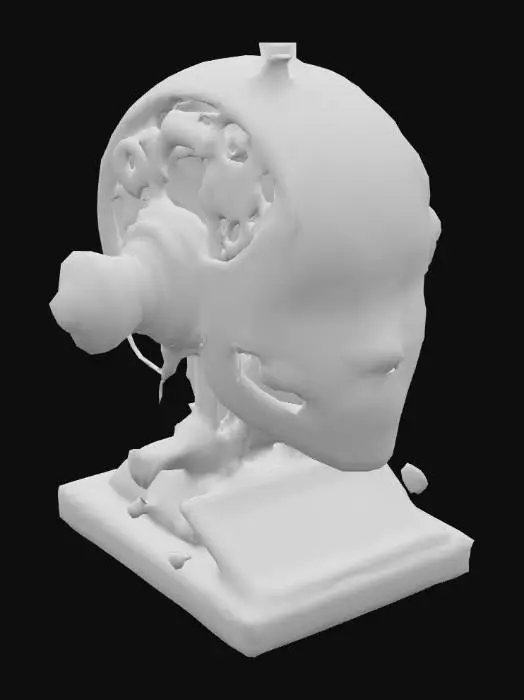 3D model for Steampunk Sentinel