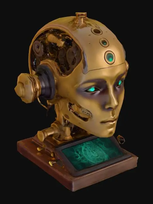 3D model for Steampunk Sentinel
