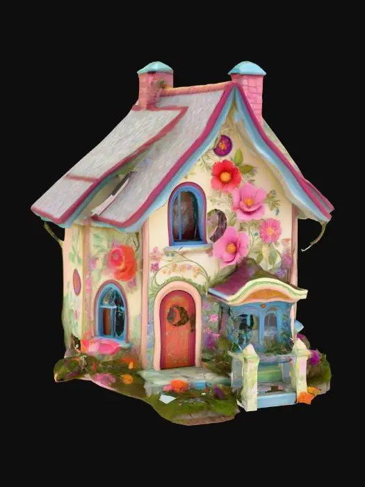 3D model for Enchanted Cottage