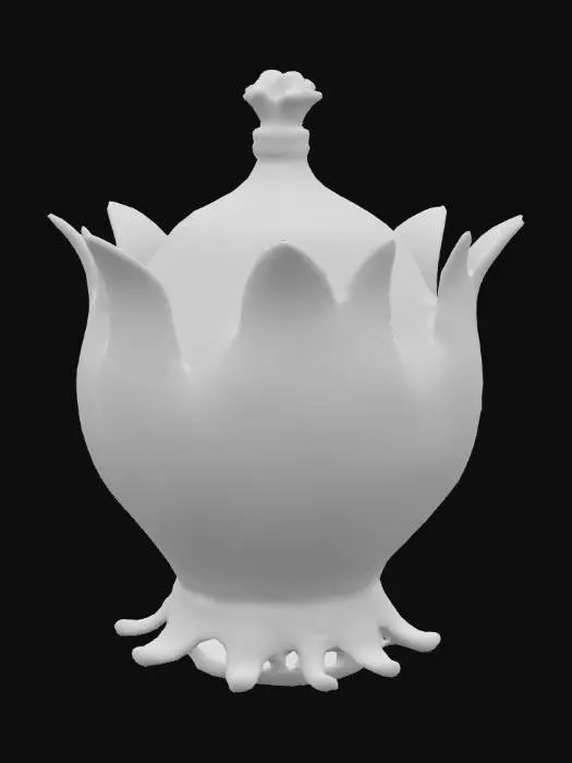 3D model for Radiant Floral Lamp