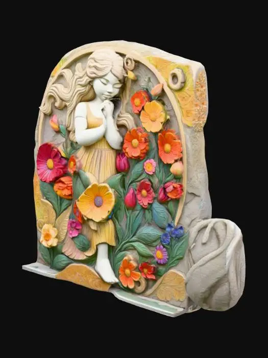 3D model for Garden Muse