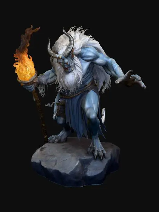 3D model for Torchbearer of the Abyss