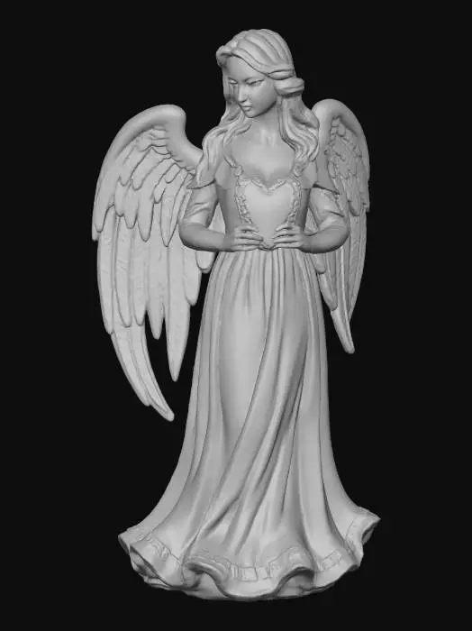 3D model for Angel of Serenity