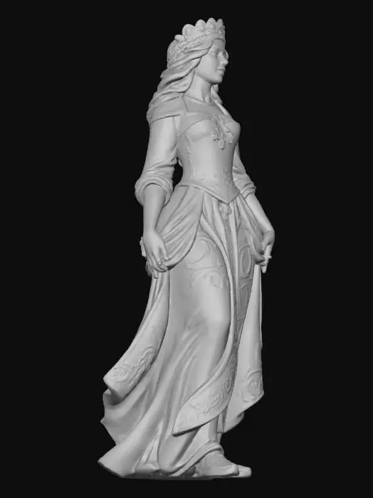 3D model for Golden Elegance