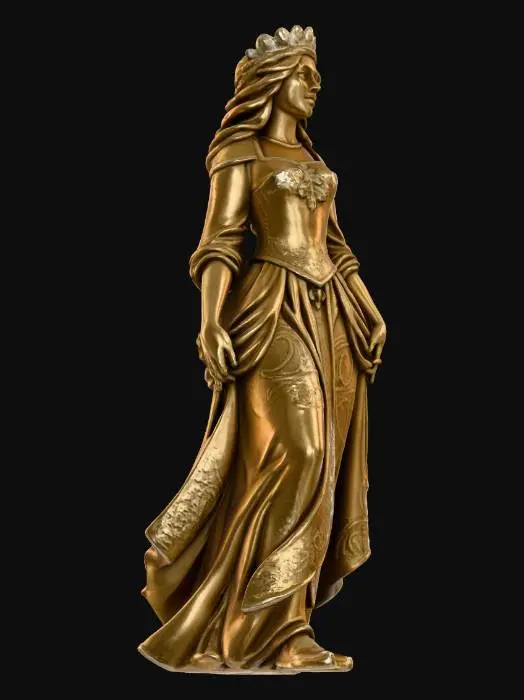 3D model for Golden Elegance