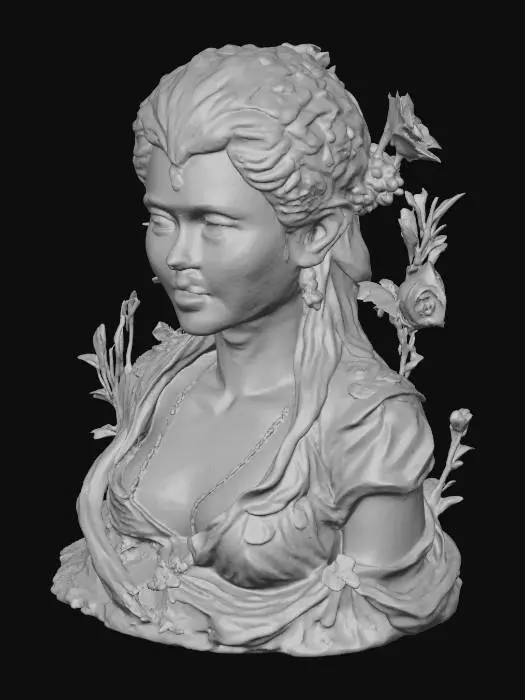 3D model for Golden Serenity