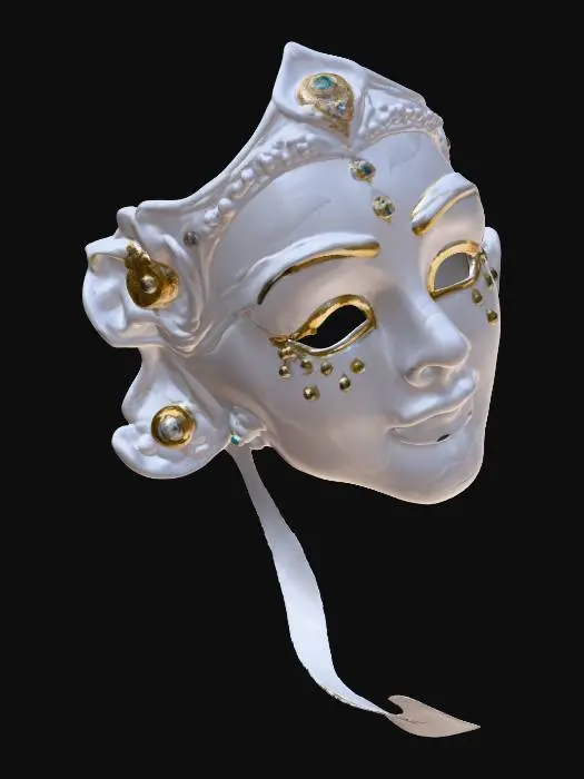 3D model for Enchanted Masquerade Mask