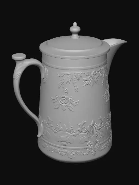 3D model for Golden Elegance Teapot