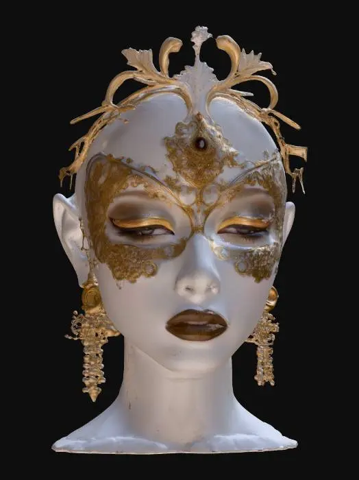 3D model for Gilded Masquerade